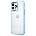 Miniatyrbild 1 av 5: För iPhone 15 Pro Godisfärg Hög Transparens TPU+PC Mobilskal Hudvänligt Baksida Multicolor Style C
