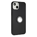 Miniatyrbild 2 av 5: Skyddsskal för iPhone 15 Smartphone med Spegelliknande Ringstativ, Matt TPU-fodral Multicolor Style B