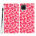 Pikkukuva 1 / 5: Samsung Galaxy A12 -kotelo, lompakkomallinen PU-nahkainen 3D-kuvioitu puhelinkotelo hihnalla Multicolor Style D