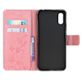 Miniatyrbillede 5 af 5: Præget Sommerfugl Blomst Læder Wallet Stand Telefon Cover til Samsung Galaxy Xcover 5 Multicolor Style D