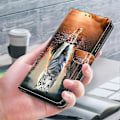 Pikkukuva 5 / 5: Xiaomi Redmi Note 13 Pro+ 5G Nahkakotelo 3D Luova Kuvio Design Käännettävä Jalusta Puhelinkotelo Multicolor Style A