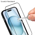 Pikkukuva 5 / 5: WANLONFENG RB1 -sarja iPhone 14 Pro -puhelimelle, ohut suojakuori, pehmeä TPU-puhelinkotelo näytönsuojakalvolla ja kaulanauhalla Multicolor Style C
