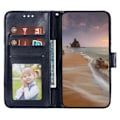 Pikkukuva 2 / 5: OnePlus 12 5G -kotelo pitsikukilla PU-nahkainen lompakkokotelo - Vihreä Multicolor Black