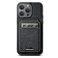 Miniatyrbilde 5 av 5: SUTENI H02 Magnetisk Vertikal Flip Telefonbeskyttelse for iPhone 13 Pro 6.1 tommer Multicolor Style A