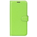 Miniatyrbillede 5 af 5: Til Samsung Galaxy S25 Ultra Case Litchi Tekstur Stødsikker Læder Wallet Telefon Cover Multicolor Style F