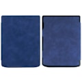 Miniatyrbillede 1 af 5: Etui til PocketBook InkPad Color 2/3 PB743 - Skin-Touch PU Læder E-Reader Cover med Auto Væk/Sov Multicolor Dark Blue