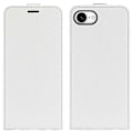 Pikkukuva 1 / 5: iPhone 16e -kotelo korttipaikoilla, pystysuuntainen läppä, nahkainen puhelinkotelo - musta Multicolor White