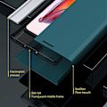 Pikkukuva 5 / 5: Xiaomi Redmi 12C 4G PU-nahkainen Käännettävä Jalustallinen Puhelinkotelo Galvanoidulla Iskunkestävällä Suojakuorella Multicolor Style C