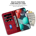 Miniatyrbillede 3 af 5: Stand Case til Infinix Note 40 5G med 7-formet mønster, præget læder telefoncover Multicolor Style E