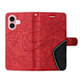Pikkukuva 5 / 5: KT Leather Series-1 iPhone 16 -kotelo, värillinen lompakko PU-nahkainen puhelinkotelo Multicolor Style D