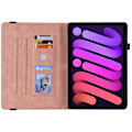 Pikkukuva 5 / 5: Perhoskukka Nahkainen Jalusta Korttipaikka Suojakotelo Joustavalla Nauhalla iPad mini (2024) / mini (2021) -malleille Multicolor Style F