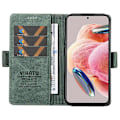 Miniatyrbillede 2 af 5: YIKATU YK-005 Til Xiaomi Redmi Note 12 4G Hud-berørings Telefon Cover PU Læder Wallet Stand Shell Multicolor Style D