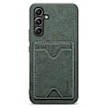 Pikkukuva 1 / 5: DENIOR Samsung Galaxy A34 5G PU-nahkapäällysteinen TPU-kotelo, jossa on jalusta ja korttipidike, takakuori Multicolor Style D