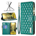 Miniatyrbillede 5 af 5: til Xiaomi Poco F5 5G/Redmi Note 12 Turbo Lynlåslomme Stativ Cover PU Læder Wallet Telefon Cover Multicolor Style C