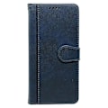 Miniatyrbillede 5 af 5: Kalveskinds tekstur læder etui med stativ i bogstil til iPhone 16 Plus Multicolor Style D