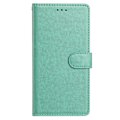 Pikkukuva 5 / 5: Samsung Galaxy A05 4G Nahkainen Puhelinkotelo Lompakko Jalustalla ja Kätevällä Hihnalla- Multicolor Green