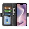 Miniatyrbillede 2 af 5: For iPhone 16 Etui Folio Flip Læder Wallet Stand Telefon Cover Multicolor Style E