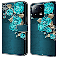 Miniatyrbillede 1 af 5: Wallet Case til Xiaomi 13 Pro 5G Etui Mønsterprint Læder Flip Telefon Cover Multicolor Style O