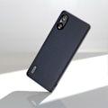 Pikkukuva 3 / 5: Sony Xperia 5 V puhelinkotelo, sileäpintainen aitoa lehmännahkaa oleva takakuori Multicolor Style C