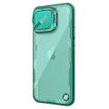 Pikkukuva 4 / 5: NILLKIN Iceblade Prop iPhone 16 Pro -kotelolle PC+TPU puhelinkuori linssisuojalla ja jalustalla- Multicolor Green