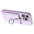 Pikkukuva 4 / 5: iPhone 15 Pro -kotelo, korttipaikat, nahkainen takakansi ja rengaspidike Multicolor Style F