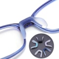 Miniatyrbilde 5 av 10: Nese-puter for briller U-formet nese-puter TRANSPARENT Transparent