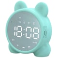 Miniatyrbild 1 av 3: Barnväckarklocka Bluetooth högtalare Sängväckarklocka, ljusgrön