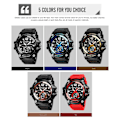 Miniatyrbillede 2 af 4: Skmei 1725 LED Digital Display Lysende Elektronisk Ur Rose Gold