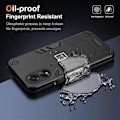 Miniatyrbillede 5 af 5: PC+TPU-etui med dobbelt lag design og faldbeskyttelse til Oppo A38 4G/A18 4G Multicolor Style B