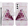 Miniatyrbillede 1 af 5: Til Samsung Galaxy A05s 4G Wallet Case PU Læder Mønster Print Telefon Cover Multicolor Style A