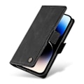 Pikkukuva 5 / 5: YIKATU YK-005 iPhone 14 Pro Folio Flip -suojakotelo PU-nahkaa, pehmeäpintainen jalustallinen lompakkokotelo Multicolor Style E