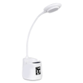 Pikkukuva 1 / 5: 4-in-1 USB-lukuvalaisin, 3-portainen himmennystila kosketuskytkimellä lapsille ja opiskelijoille White