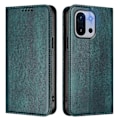 Miniatyrbillede 1 af 5: For OnePlus 13T 5G Wallet Cases Retro Tekstur RFID-blokering Læder Telefon Cover Multicolor Dark Green