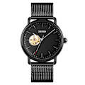 Miniatyrbillede 1 af 5: Skmei 9201 Automatisk Mekanisk Ur Rose Guld Sort Black