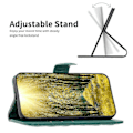 Miniatyrbillede 3 af 5: BINFEN COLOR BF Style-14 til Xiaomi Redmi 12C 4G Præget PU Læder Telefon Wallet Case Stand