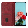 Miniatyrbild 2 av 5: För TECNO Camon 30 Pro 5G Telefonskal Linjer Präglat Anti-Rep PU Läder Ställfodral Multicolor Style C