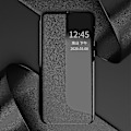 Miniatyrbillede 4 af 5: Smart View Window PU Læder Stand Mirror Flip Folio Beskyttelsesetui til Huawei Mate 30 Pro