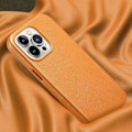 Miniatyrbillede 2 af 5: Anti-ridse Telefoncover til iPhone 15 Plus PU+PC Beskyttelsesetui Kompatibelt med MagSafe Oplader Multicolor Style F