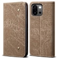 Pikkukuva 1 / 5: OnePlus 13T 5G -kotelo, farkkukangaskuvio, naarmuuntumaton nahkainen jalustallinen puhelinkotelo Multicolor Khaki