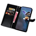 Pikkukuva 2 / 5: IDEWEI Xiaomi Redmi Note 14 Pro 5G/Poco X7 5G -kotelo, krokotiilinnahkajäljitelmä PU-nahkainen läppäkotelo Multicolor Black