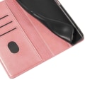 Miniatyrbild 5 av 5: Fallsäkert phone case för Samsung Galaxy S21 Fe 5g , Pu läder plånboksställ Business Style Cover Rose Gold