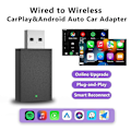 Miniatyrbillede 2 af 5: PL1 PRO Plug and Play Android Auto CarPlay Boks Kablet til Trådløs Mini Konverteringsadapter