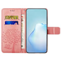 Pikkukuva 2 / 5: Samsung Galaxy A15 5G Kotelo Pöllöpuu Kuvioitu Nahkainen Käännettävä Puhelinkotelo Lompakolla Multicolor Style C