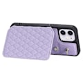 Miniatyrbillede 4 af 5: Style 008 Stødsikkert etui til iPhone 11 RFID-blokerende PU+TPU telefoncover med stropper Multicolor Style E