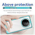 Pikkukuva 4 / 5: Honor Magic7 5G -kotelo TPU+akryyli Suojaava Läpinäkyvä Puhelinkuori Multicolor Transparent Blue