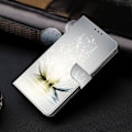 Miniatyrbillede 5 af 5: Wallet Case til Samsung Galaxy A52 4G/5G/A52s 5G, PU Læder Stand 3D Mønster Print Telefon Cover Multicolor Lotus