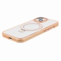 Pikkukuva 5 / 5: Läpinäkyvä TPU+PC suojakuori iPhone 15 Plus -puhelimelle, näkymätön jalusta ja magneettinen puhelinkuori Multicolor Style C