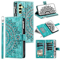 Miniatyrbillede 1 af 5: Til Samsung Galaxy A05s 4G Etui Telefon Cover Wallet PU Læder Stand Shell med Rem Multicolor Style C