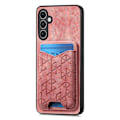 Miniatyrbillede 2 af 5: Til Samsung Galaxy S23 FE Etui med Præget Mønster Kortholder Støtteben Læder Bagcover Multicolor Style A