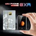 Miniatyrbillede 2 af 4: 8XR 1,77-tommer Mini Mobiltelefon Dual SIM Dual Standby Touch Screen Mobiltelefon Multicolor Style A